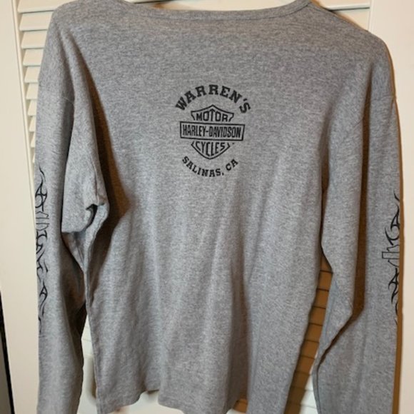 Women's Large Harley Davidson Long Sleeve T - Picture 2 of 4